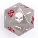 Critical Single D20 - Silver