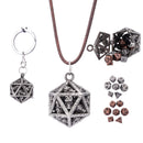 Grimskull's D20 Locket Gift Set - Ancient Silver