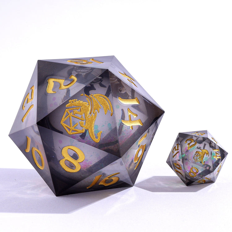 Sharp Edge Resin Liquid Core 55mm D20 - Cursed Eclipse