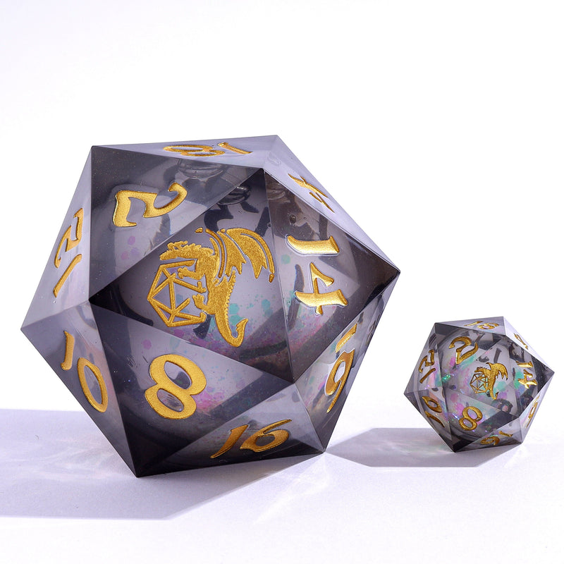 Sharp Edge Resin Liquid Core 55mm D20 - Cursed Eclipse
