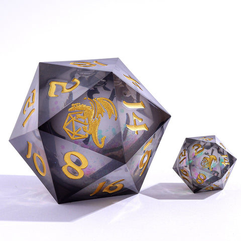 Sharp Edge Resin Liquid Core 55mm D20 - Cursed Eclipse