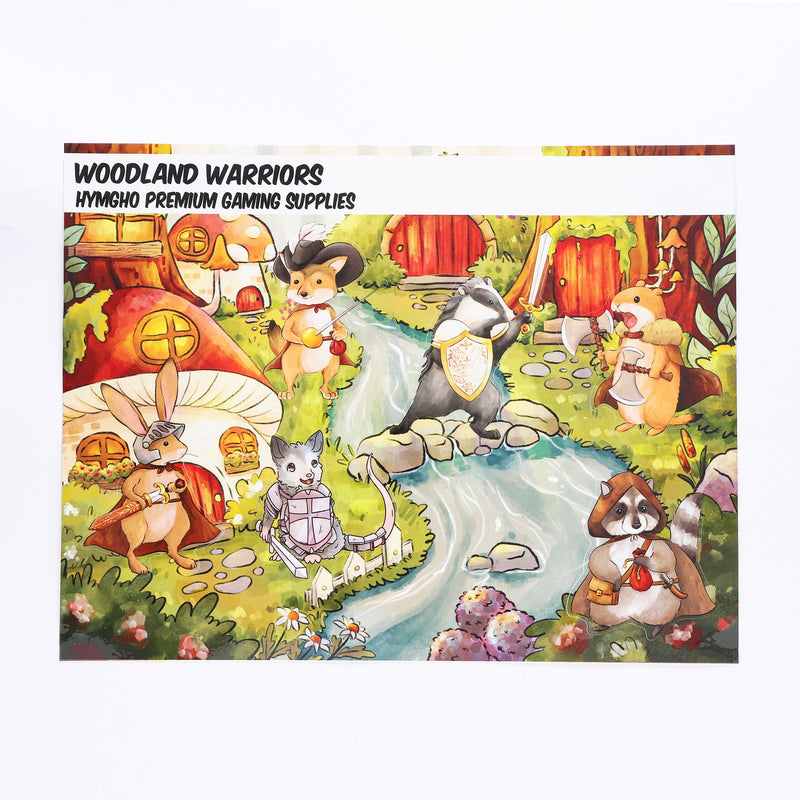 Quest's Reward Fine Art Sticker Sheet - Woodland Warriors