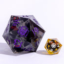 Liquid Core Sharp Edged Resin Spin Down 55mm D20 - Old One's Stare