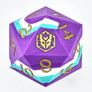 55mm Chonk Rubber Silicon D20 - Celestial Gleam