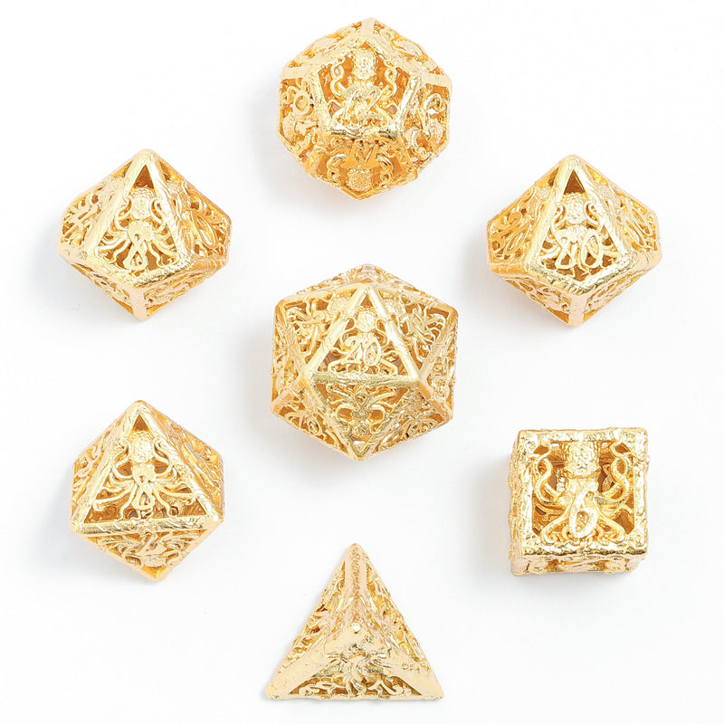 Lllithids Mind Cage - Hollow Metal - 24k gold plated