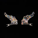 Draconic Adornments Hair Clips - Crystal