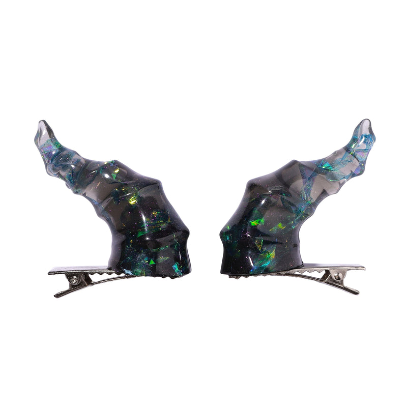 Draconic Adornments Hair Clips - Black