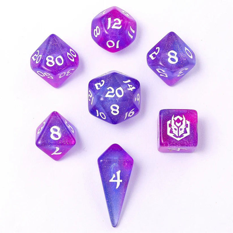 Wyrmforged Mini Polymer RPG Dice Set - Fairy Farts