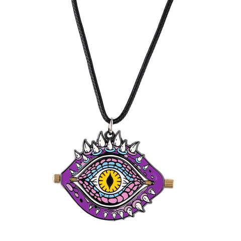 Dragon Eye D2 Necklace - Purple