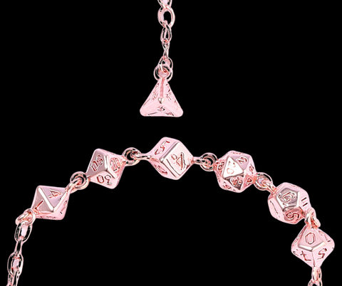 Arcane Bangle Bracelet - Rose Gold