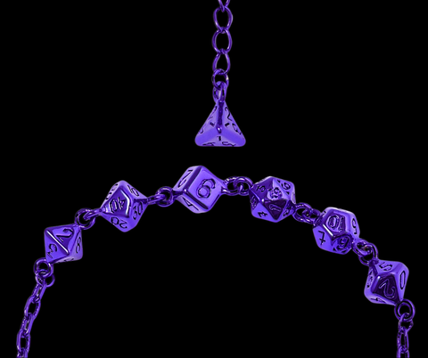 Arcane Bangle Bracelet - Purple