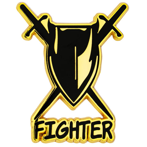 Quest's Reward Fine Art Pin - Fighter