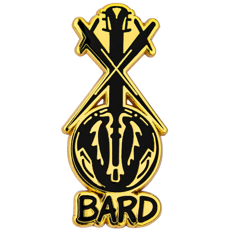 Quest's Reward Fine Art Pin - Bard