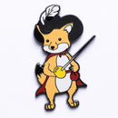 Quest's Reward Fine Art Pin - Sylva Stormtail Fox Ranger