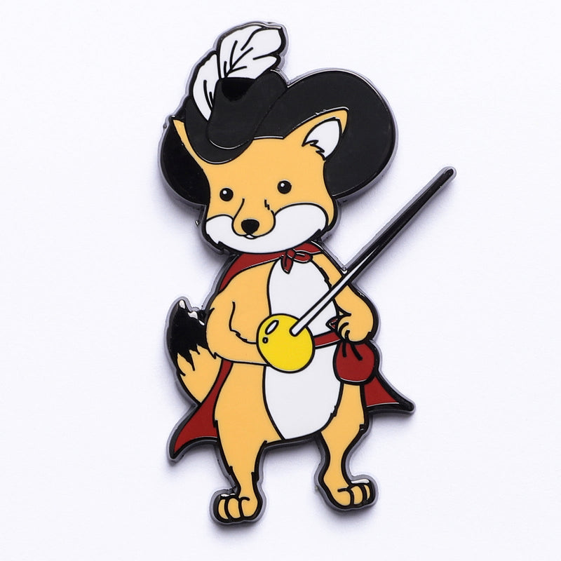 Quest's Reward Fine Art Pin - Sylva Stormtail Fox Ranger