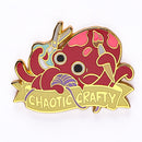 Alternative Alignments enamel pin - Chaotic Crafty