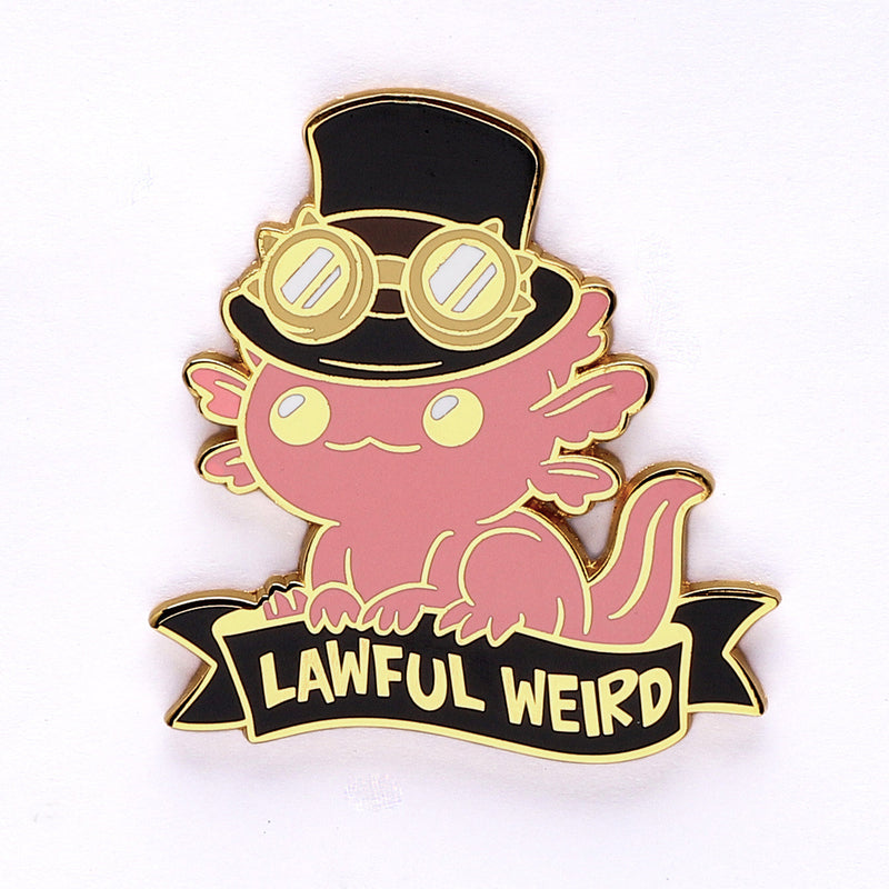 Alternative Alignments enamel pin - Lawful Weird