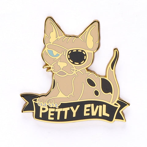 Alternative Alignments enamel pin - Petty Evil