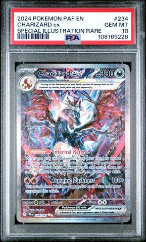 2024 POKEMON PAF EN-PALDEAN FATES #234 CHARIZARD ex SPECIAL ILLUSTRATION RARE