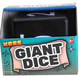 KESS: 1CT Oversized D6 Foam Die - Black
