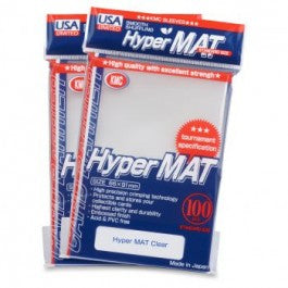 KMC Sleeves USA Pack Hyper Matte Clear 100-Count