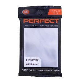 KMC Sleeves: Standard Perfect - Clear 100CT