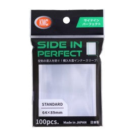 KMC Sleeves: Standard Perfect - Side-in 100CT