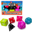 KESS: 6CT Big Box Combo Oversized Foam Dice Set
