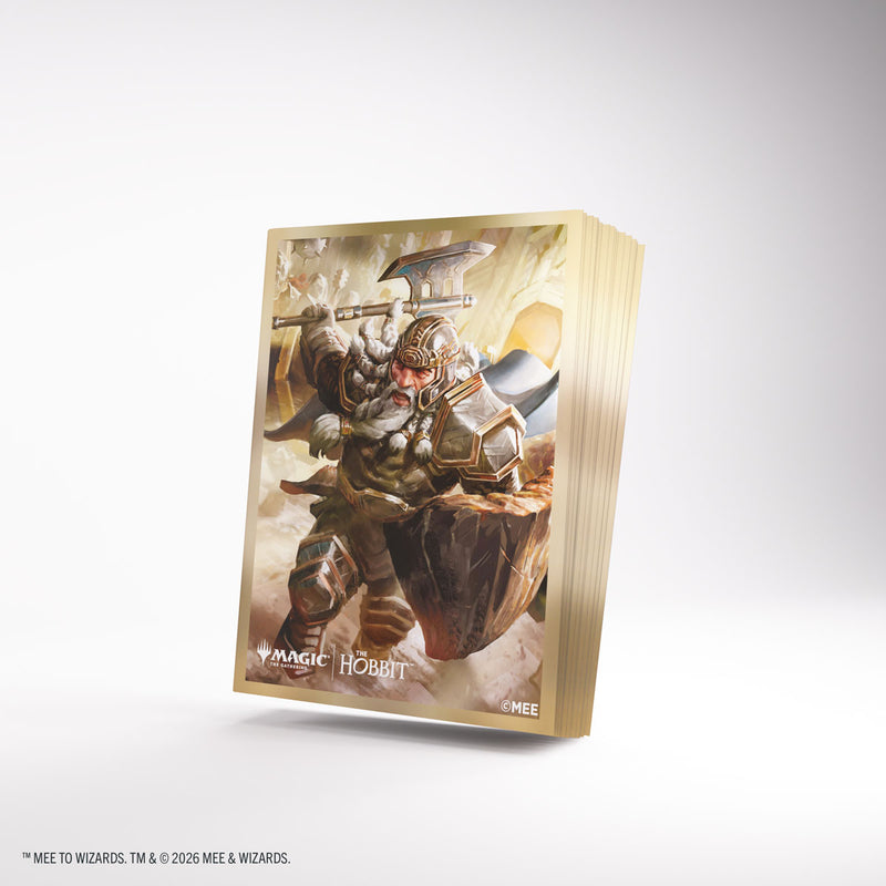 Gamegenic- Magic: The Gathering | The Hobbit Premium Art Sleeves - Thorin, Mountain-King