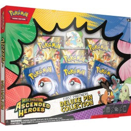 Pokemon Mega Evolutions 2.5 Ascended Heroes First Partners Deluxe Pin Collection