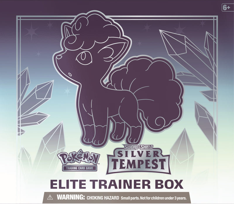 Pokemon Sword and Shield 12 Silver Tempest Elite Trainer