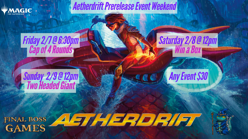 Aetherdrift - Sunday 2/9 - Two Headed Giant Prerelease ticket