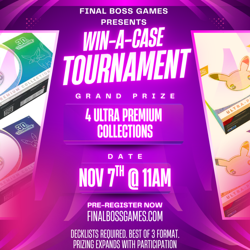 NOV 7th - Tournament Entry - Win-A-Case of 30th Anniversary Ultra Premium Collections
