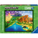 World of Minecraft 1500 Piece Puzzle