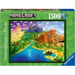 World of Minecraft 1500 Piece Puzzle