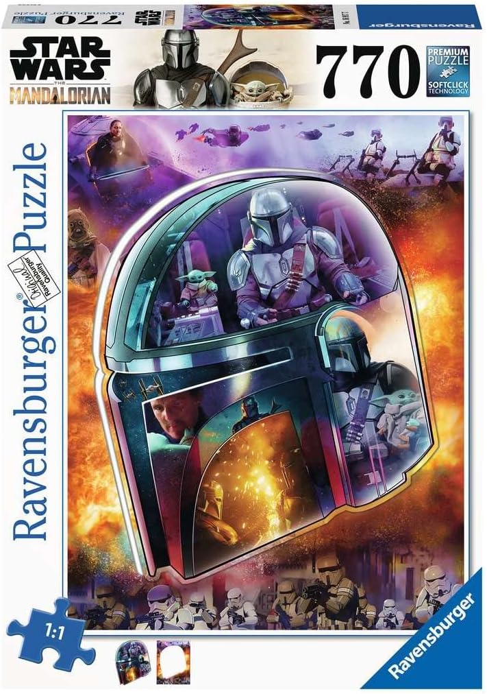 Star Wars: The Mandalorian - Helmet 770 Piece Puzzle