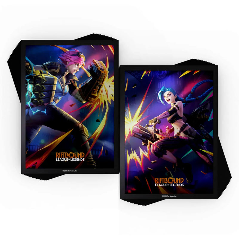 Riftbound: Vendetta - Vi vs Jinx Sleeves