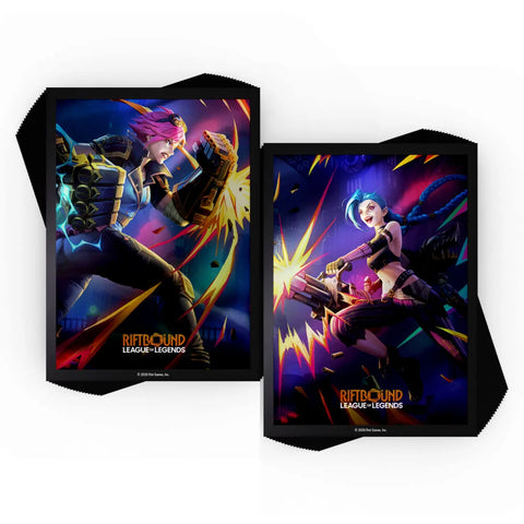 Riftbound: Vendetta - Vi vs Jinx Sleeves