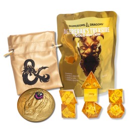 Sirius Dice: D&D Treasure Pack - Acererak's Treasure - Gold Edition PDQ