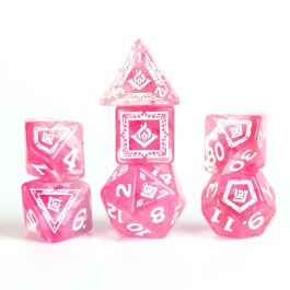 Sirius Dice: D&D Adventure Dice - Wizard: Fuchsia