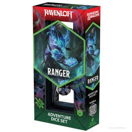 D&D Adventure Dice - Ranger: Black, Blue