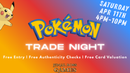 Vendor Table April Trade Night