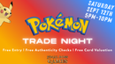 Vendor Table September Trade Night