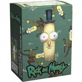 Dragon Shield Sleeves - 100ct Box Brushed Art - Rick and Morty - Mr Poopy Butthole