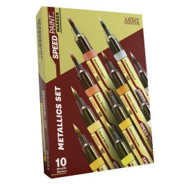 The Army Painter: Speedpaint Marker Set - Metallics Paint Set