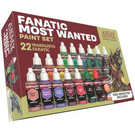 The Army Painter: Warpaints Fanatic Most Wanted Set Combo