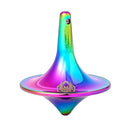 TOP006 Metal Decision Timer Top Spinner- Rainbow