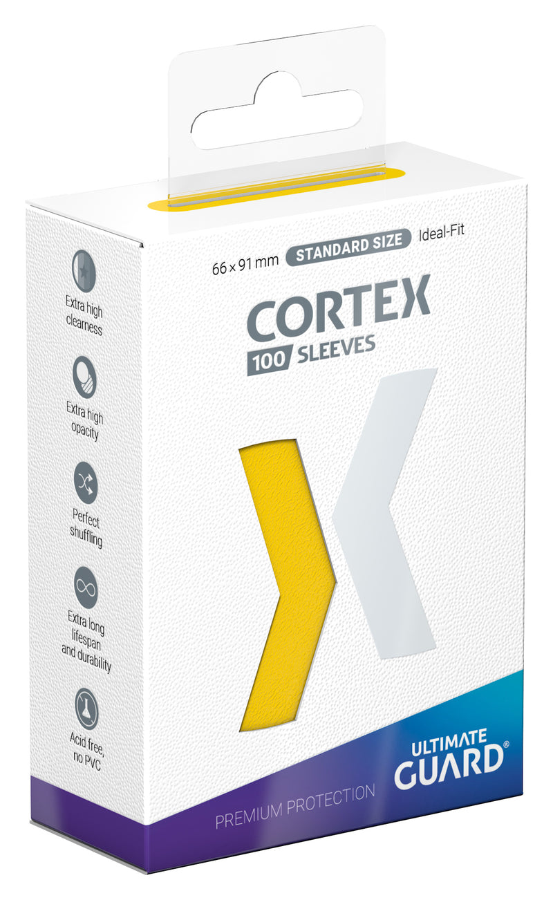 Ultimate Guard Cortex Sleeves Standard Size Yellow Gloss