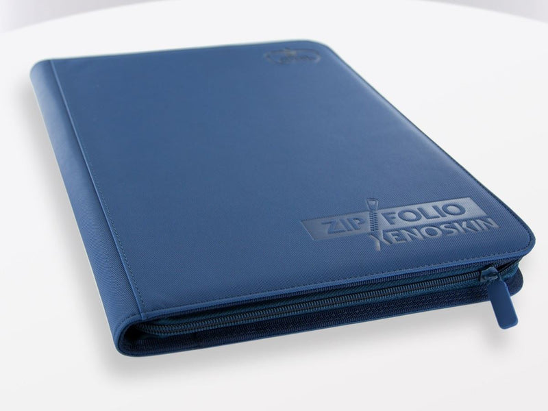 Ultimate Guard 9-Pocket Zipfolio Xenoskin Blue