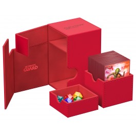 Ultimate Guard Flip N' Tray 100+ Monocolor - Red